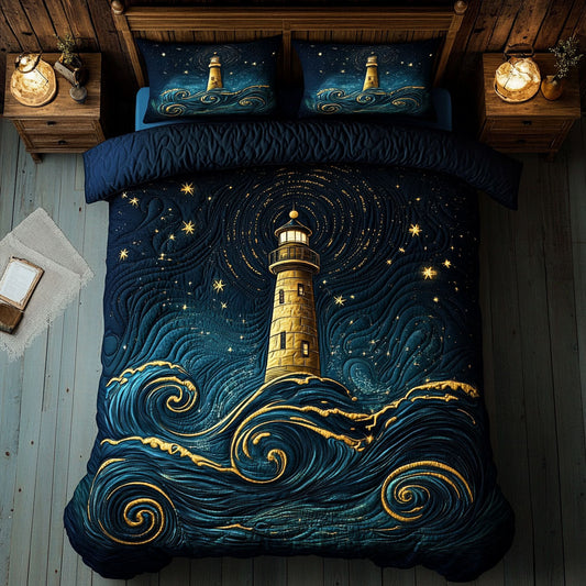 Stormwatch Lighthouse WY0804066CL Duvet Cover Set