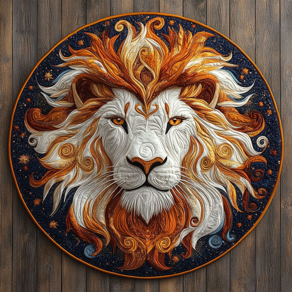 Lion King CP1004040CL Quilted Round Mat
