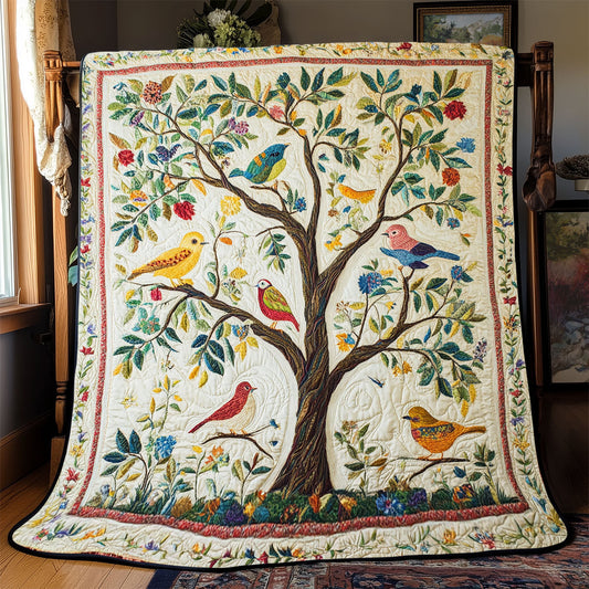 Bird Tree WX2201016CL Quilt