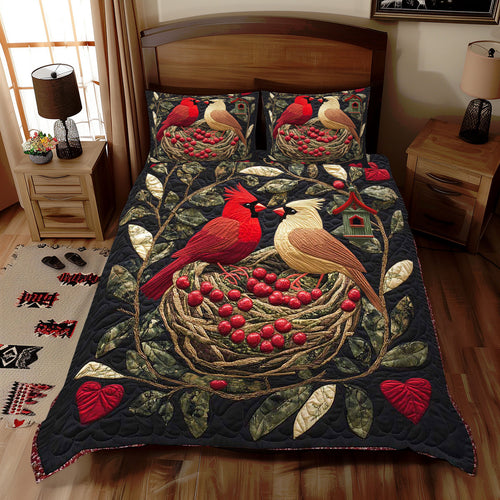 Cardinal Valentine Couple WP2412037CL Duvet Cover Set