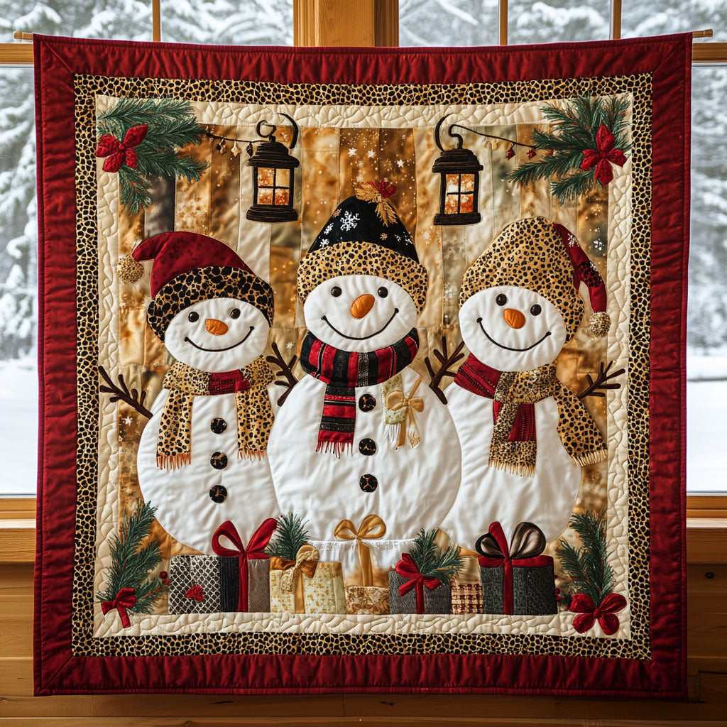 Snowman Charm CW1411075CL Quilt