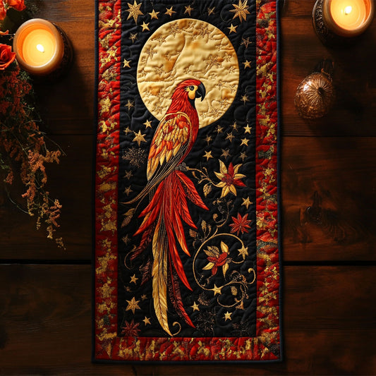 Parrot Night CM2005022CL Quilted Table Runner