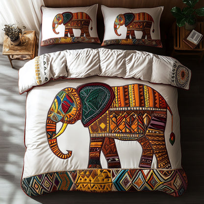 Elephant Tribal Echo WN0910031CL Duvet Cover Set