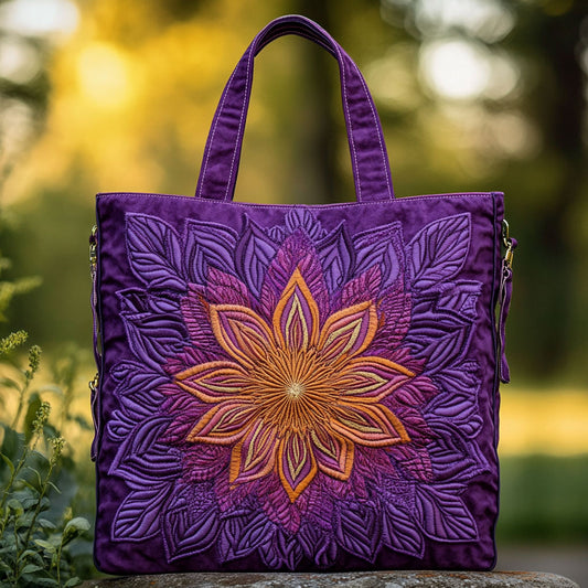 Mystic Mandala WN2209052CL Quilted Tote Bag