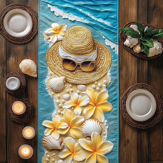 Summer Vibes CW1905255CL Quilted Table Runner