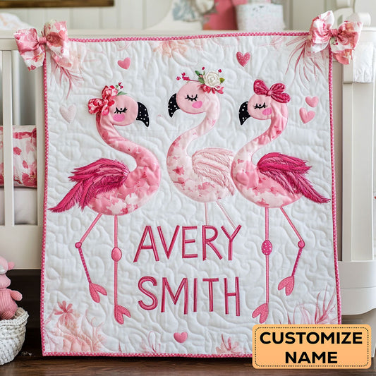 Crowned With Love WY2507033CL Personalized Baby Quilt
