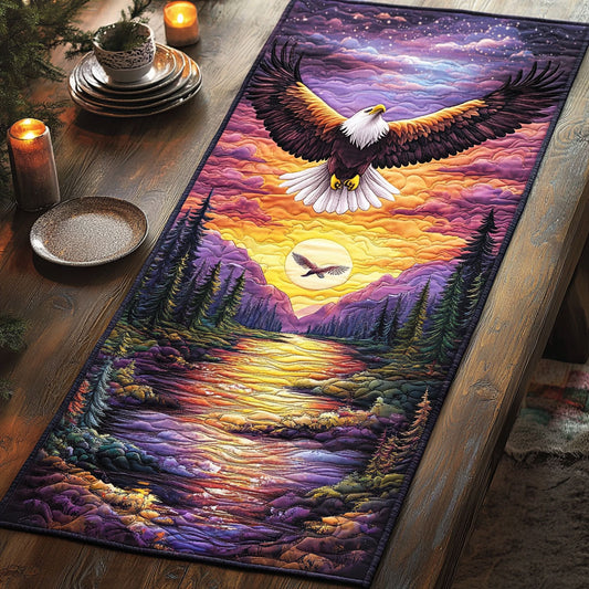Majestic Eagle CW2005275CL Quilted Table Runner