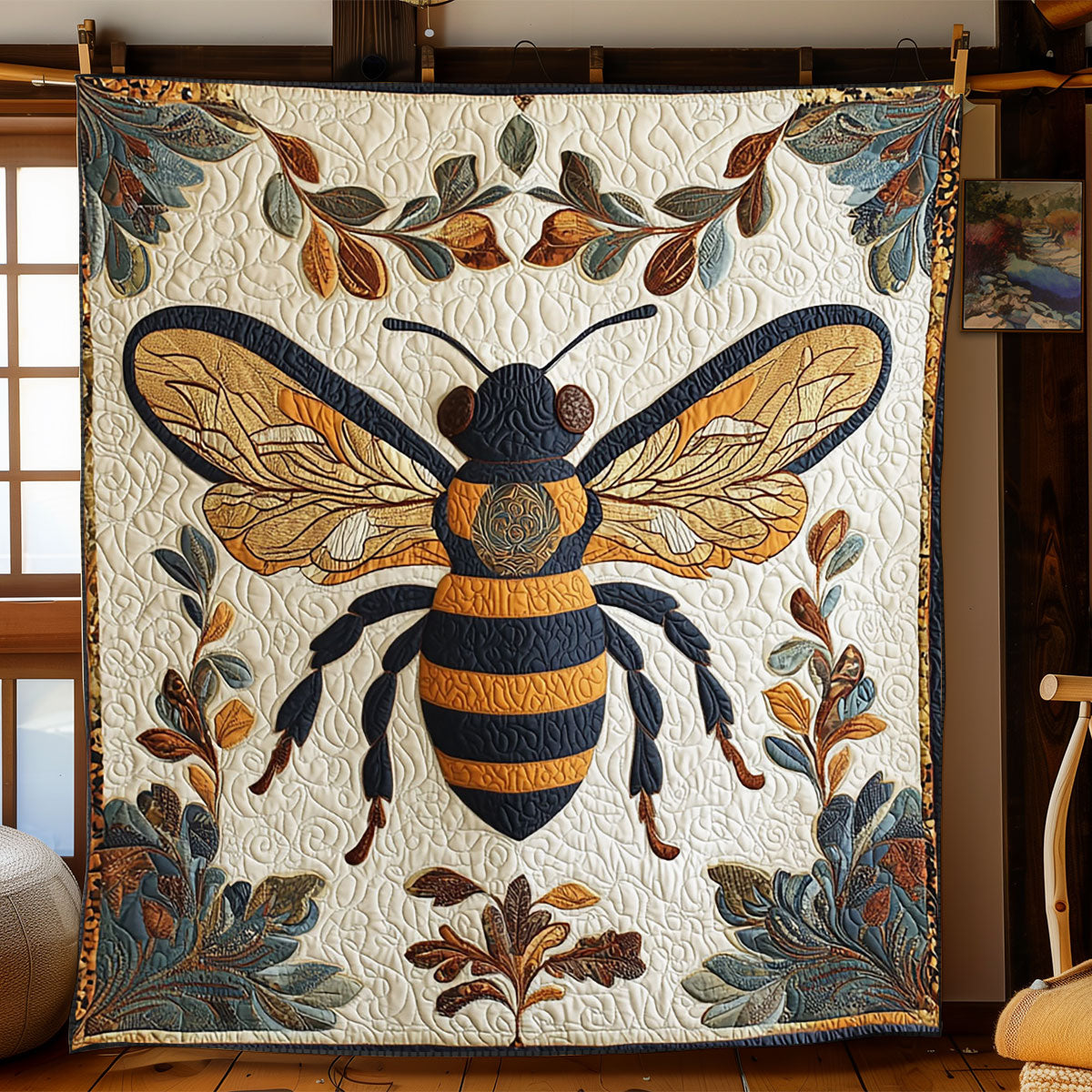 Queen Bee WJ2101021CL Quilt