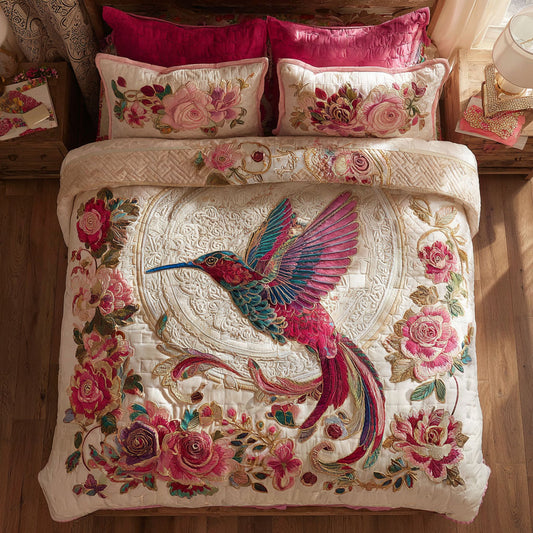 Rose Garden Hummingbird CW2909037CL Duvet Cover Set