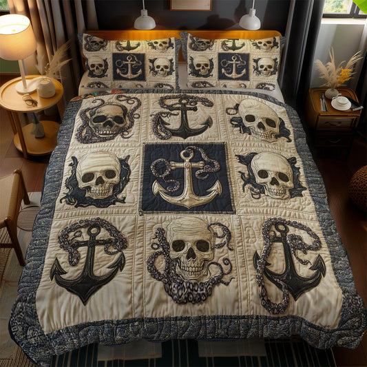 Anchor And Skull WN2311041CL Duvet Cover Set