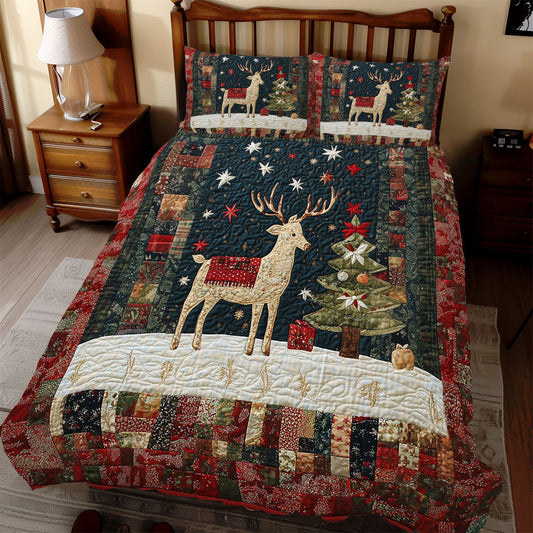 Reindeer Christmas WX2311086CL Duvet Cover Set
