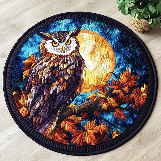 Mystic Owl CW1206032CL Quilted Round Mat