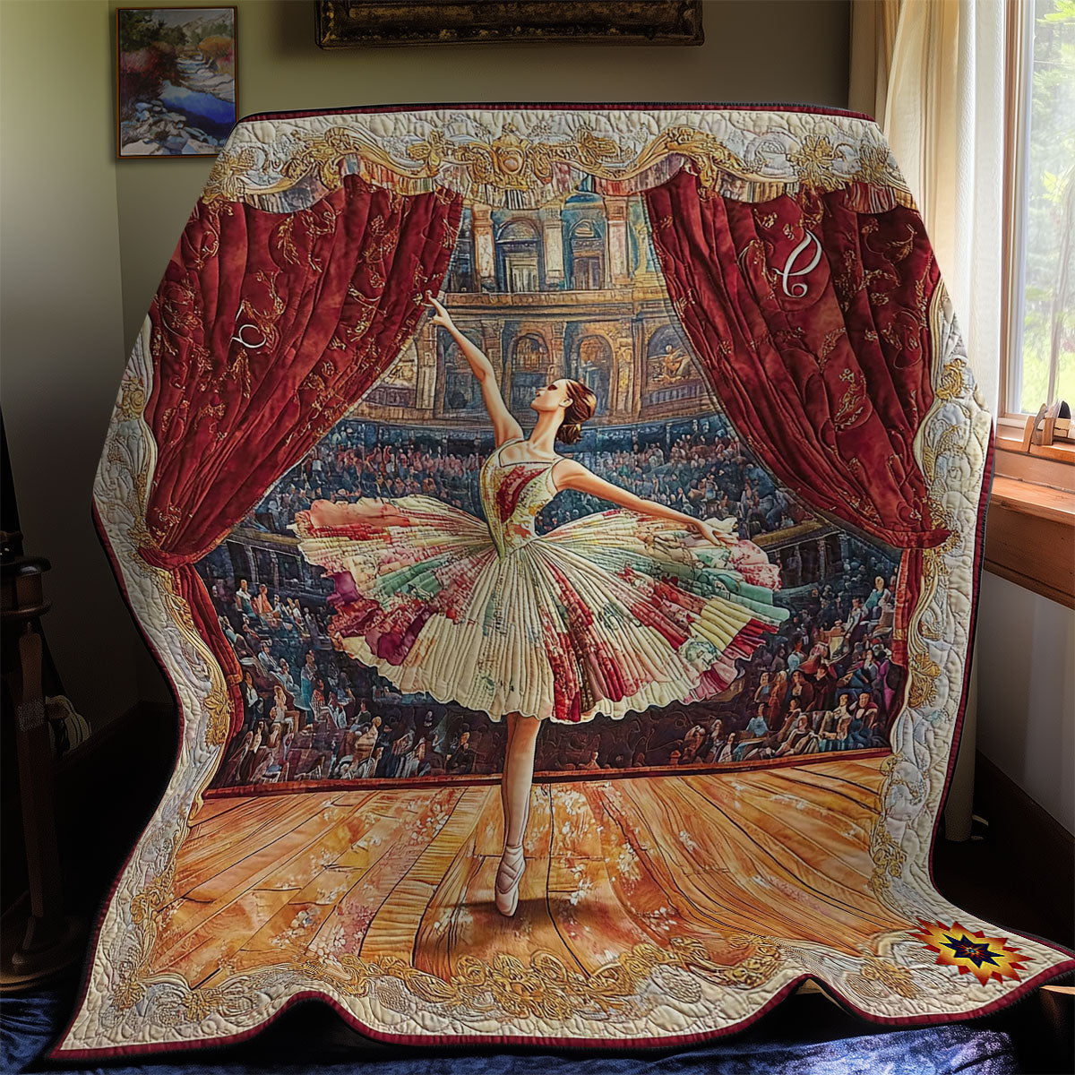 Ballet Dancer WY1912033CL Quilt