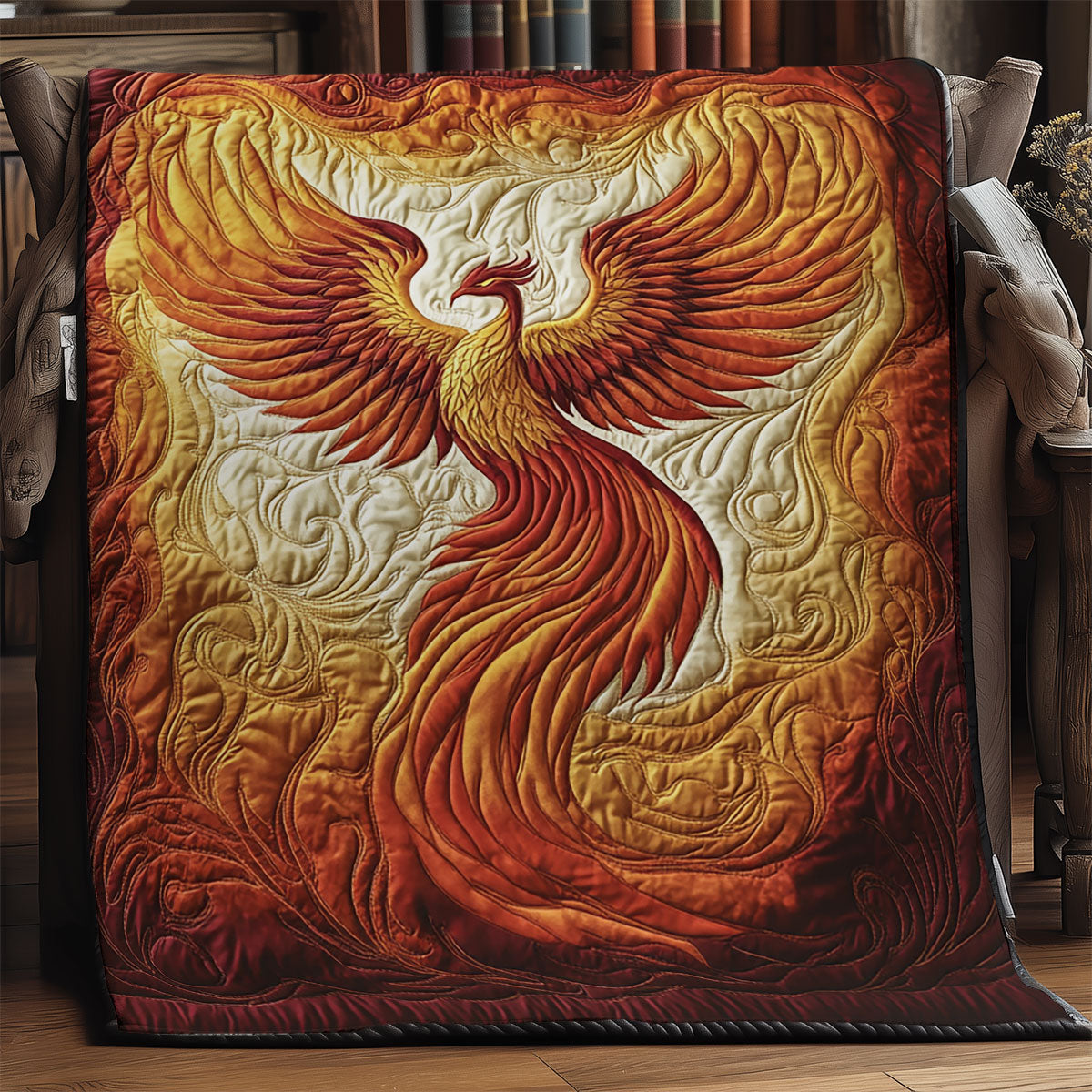 Legacy In Flame WY0404031CL Quilt