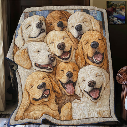 Puppy Joy CP3006021CL Quilt