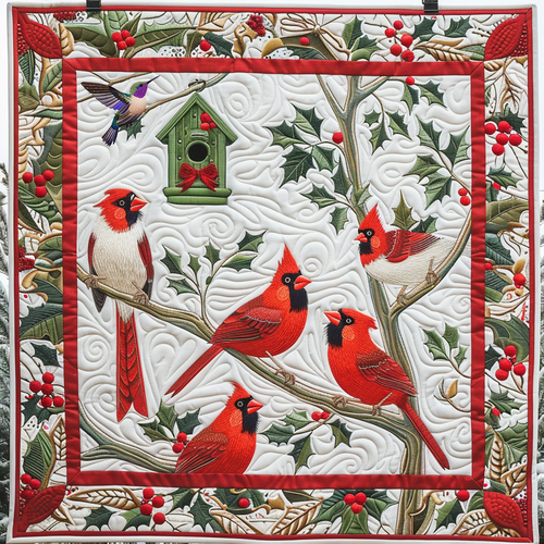 Winter Is Coming Cardinal XR2110004CL Quilt