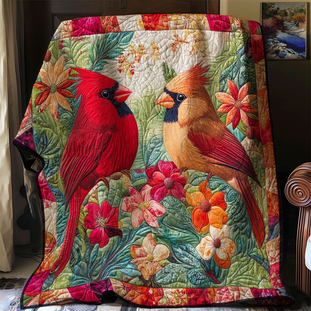 Cardinal Bloom WJ3012004CL Quilt