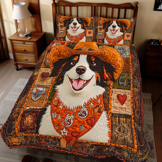 Funny Border Collie WX2012088CL Duvet Cover Set