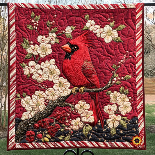 Gorgeous Cardinal WU0411011CL Quilt
