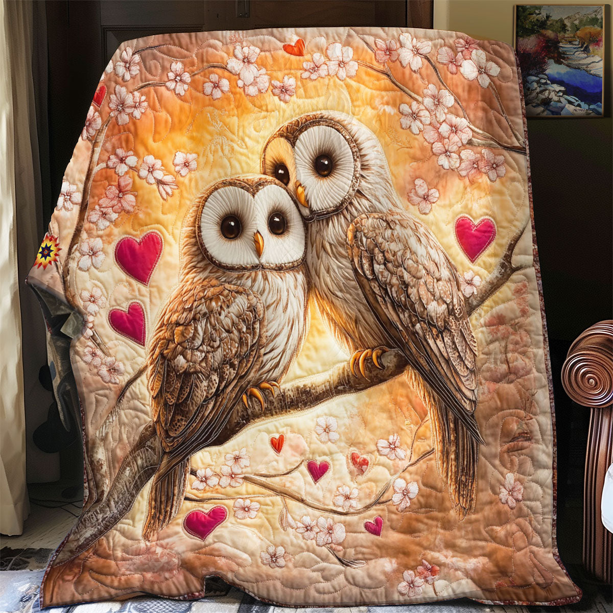 Love Owl WJ0712027CL Quilt