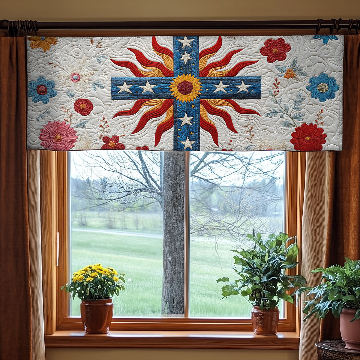 Blue Cross WX1305002CL Quilted Valance