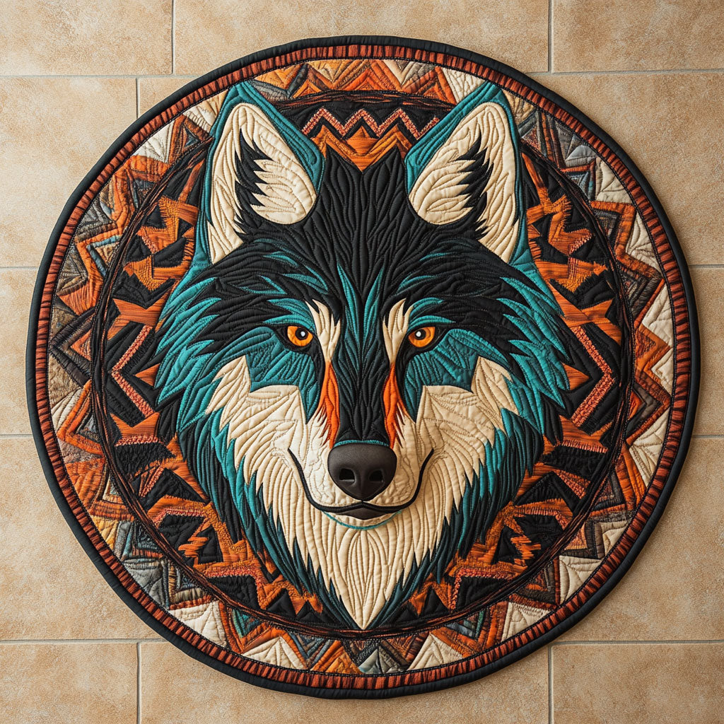 Sly Wolf CQ0606020CL Quilted Round Mat