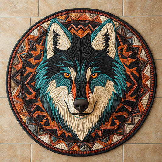 Sly Wolf CQ0606020CL Quilted Round Mat