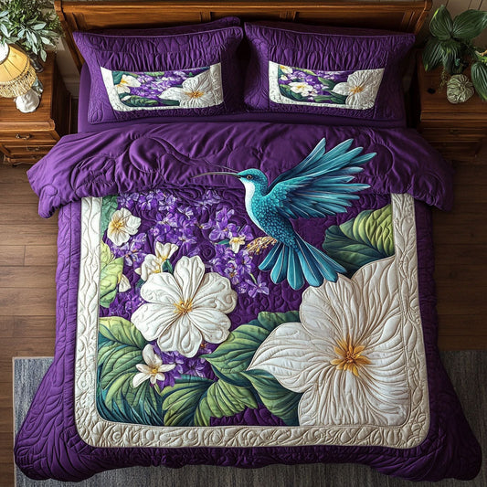 Emerald Flight In Bloom WX0407024CL Duvet Cover Set