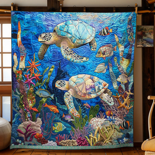 Sea Turtle WJ1909016CL Quilt