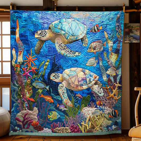 Sea Turtle WJ1909016CL Quilt