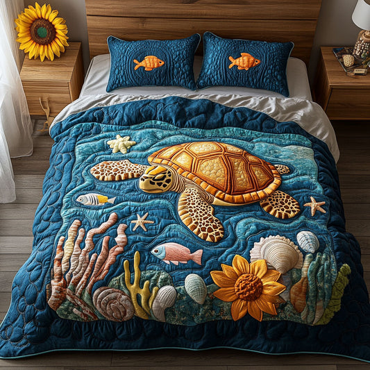 Sea Turtle WJ0504024CL Duvet Cover Set