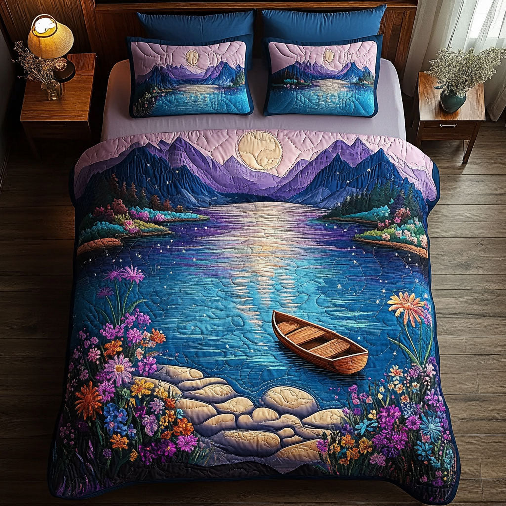 Dreamlike Tranquilt Boat WJ1004023CL Duvet Cover Set