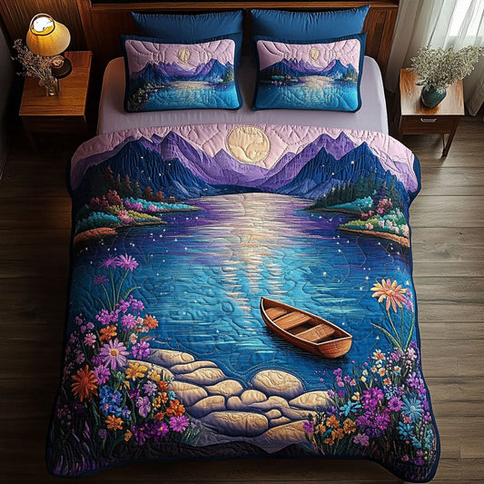 Dreamlike Tranquilt Boat WJ1004023CL Duvet Cover Set