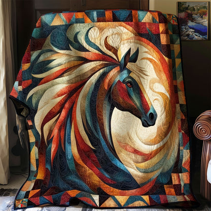 Horse Native American WJ2512014CL Quilt