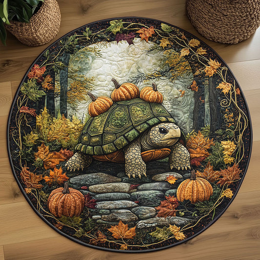 Amber Turtle WN2608002CL Quilted Round Mat