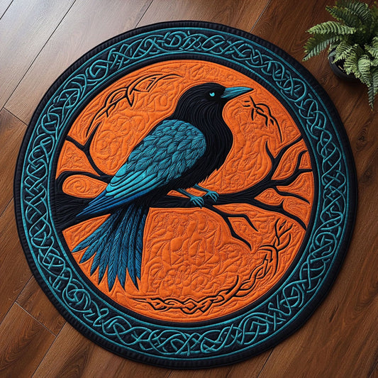 Bold Raven CM1705007CL Quilted Round Mat