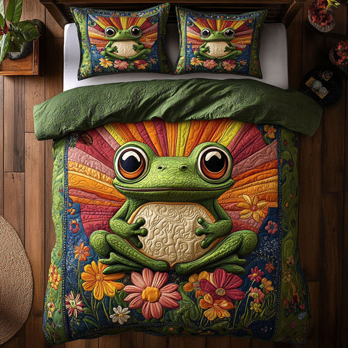 Froggy Bloom WN2207021CL Duvet Cover Set