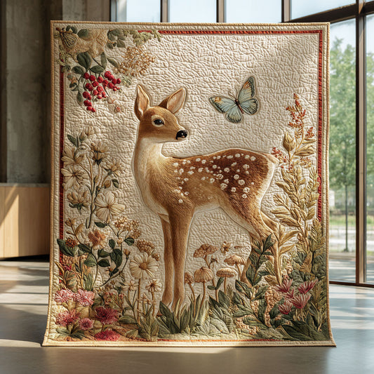 Forest Edge Fawn CW2509052CL Quilt