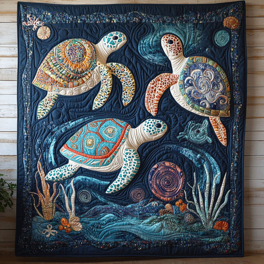 Three Turtles CQ1206004CL Quilt