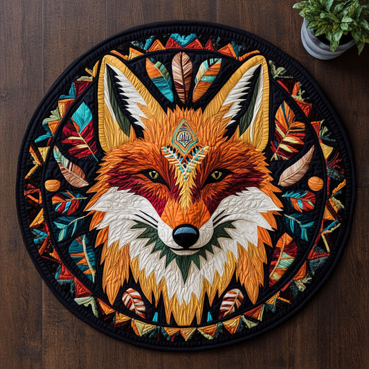 Native Fox CM1505011CL Quilted Round Mat