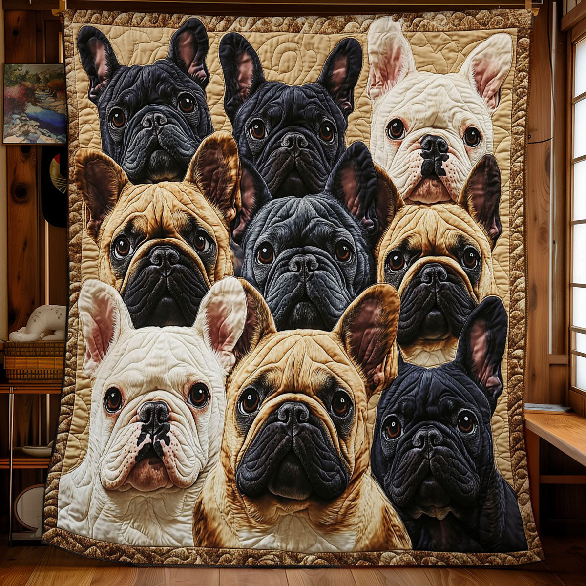 Snuggle Bulldog CW1511020CL Quilt