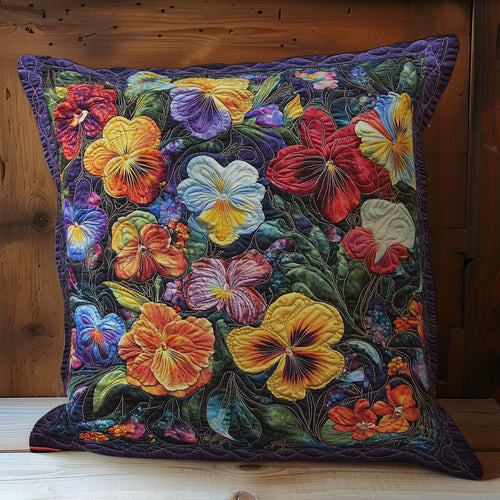 Beautiful Flower Garden WY1302129CL Quilt Pillow Case