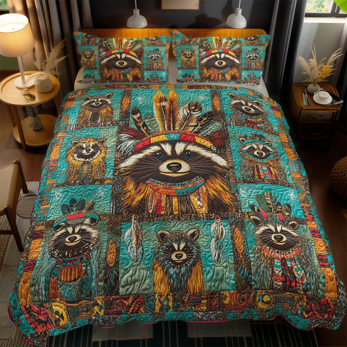 Raccoon Of The Tribe WN2401049CL Duvet Cover Set