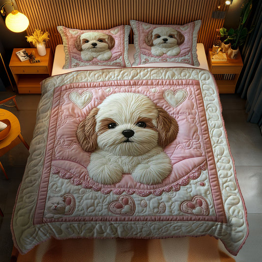 Shih Tzu Love WN1911054CL Duvet Cover Set