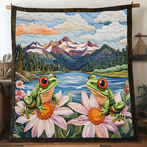 Frog Mountain Paradise WP1504023CL Quilt