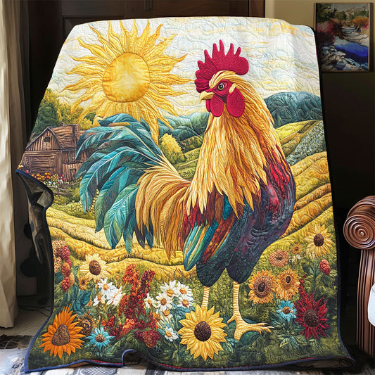 Morning Rooster WX3105047CL Quilt
