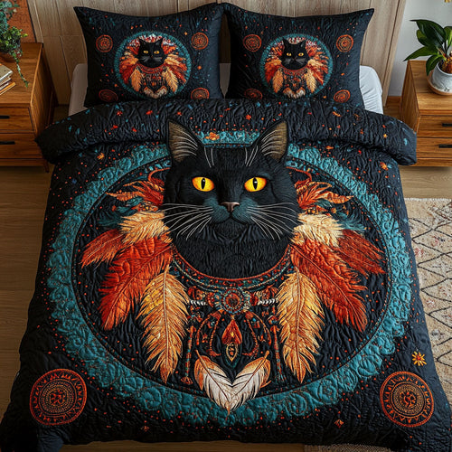 Charming Native Cat CW1201001CL Duvet Cover Set