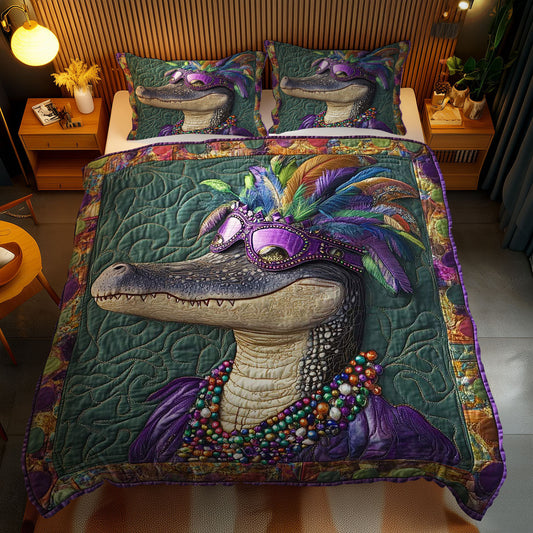 Crocodile In Feathers WN1203091CL Duvet Cover Set