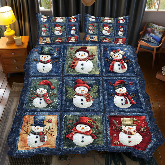 Snowman Christmas Costume WP2111018CL Duvet Cover Set