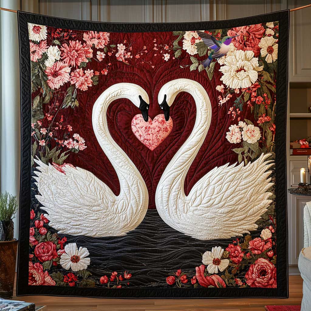 White Swan Valentine WP1812029CL Quilt